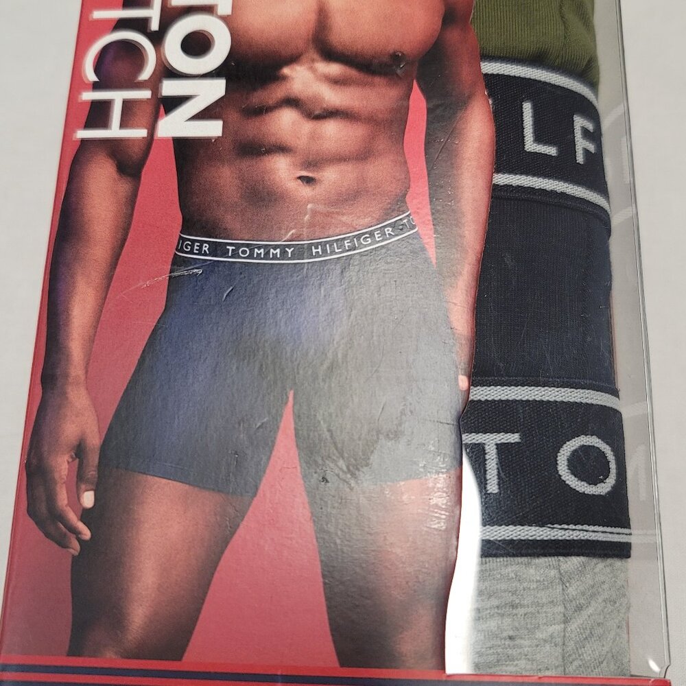 Tommy Hilfiger 3-Pack Boxer Briefs Stretch Cotton SZ Medium